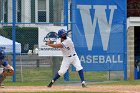 Baseball vs CGA  Wheaton College Baseball vs Coast Guard Academy during game one of the NEWMAC semi-finals playoffs. - (Photo by Keith Nordstrom) : Wheaton, baseball, NEWMAC